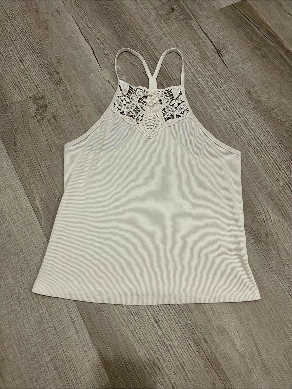 Aeropostale Women's Lace Tank Top